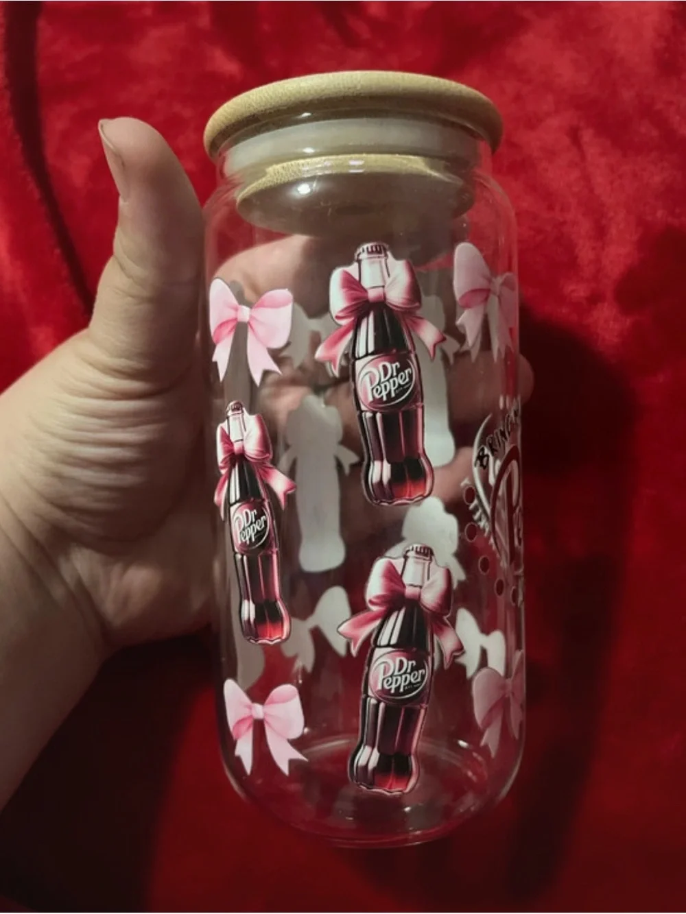 Hand Crafted clear glass